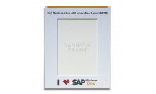 กรอบรูปกระดาษแข็งพิมพ์โลโก้บริษัท-SAP
